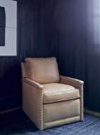 Picture of L1935-01RS LEATHER SWIVEL RELAXOR