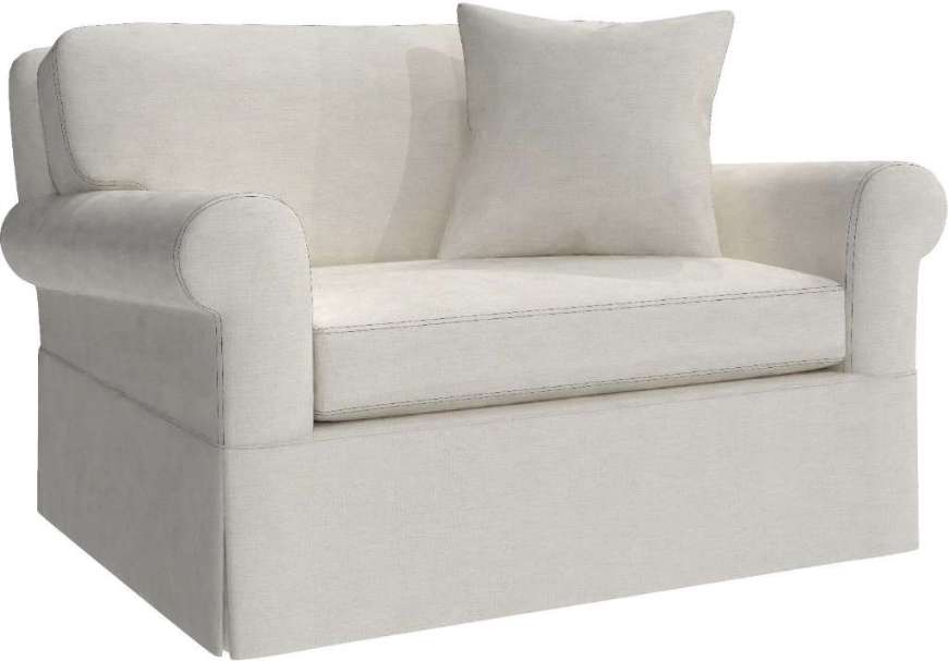 Picture of C2376-12 SLIPCOVERED TWIN SLEEPER SOFA