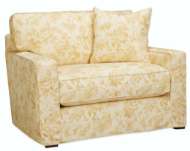 Picture of C5285-12 SLIPCOVERED TWIN SLEEPER CHAIR & 1/2