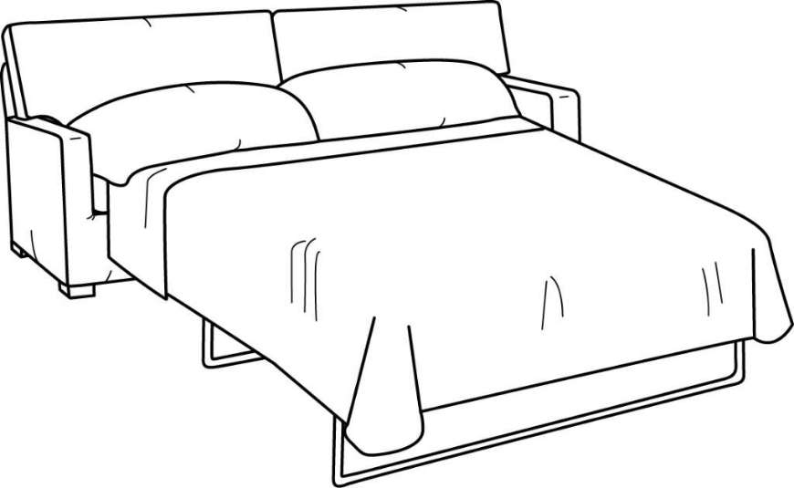 Picture of C5732-35 QUEEN SLEEPER SOFA