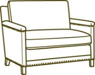 Picture of L1935-58 TWIN XL SLEEPER CHAIR & 1/2