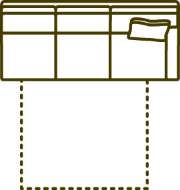 Picture of 5632-29RF ONE ARM QUEEN SLEEPER