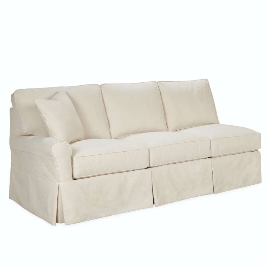 Picture of C5632-29LF SLIPCOVERED ONE ARM QUEEN SLEEPER