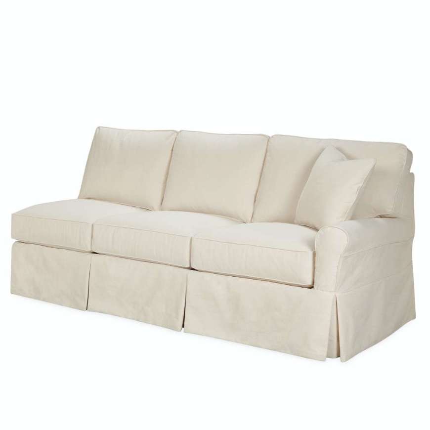 Picture of C5632-29RF SLIPCOVERED ONE ARM QUEEN SLEEPER