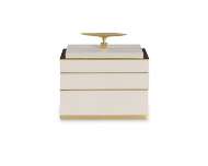 Picture of CREAM JEWELRY COMPARTMENT BOX   