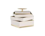 Picture of CREAM JEWELRY COMPARTMENT BOX   