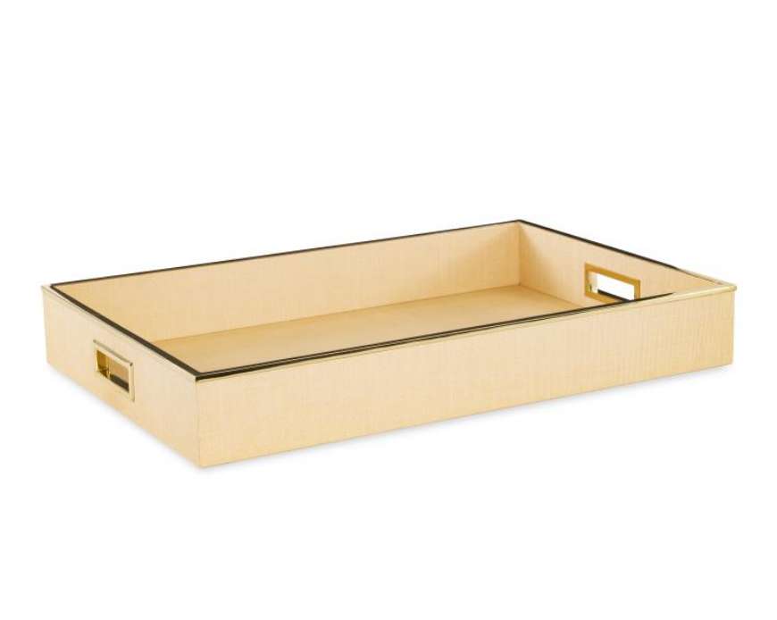 Picture of LARGE RAFFIA TRAY    