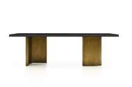 Picture of ELVIRA - STARBURST DINING TABLE BLUE 
