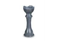 Picture of BLACK CHESS TABLE QUEEN   