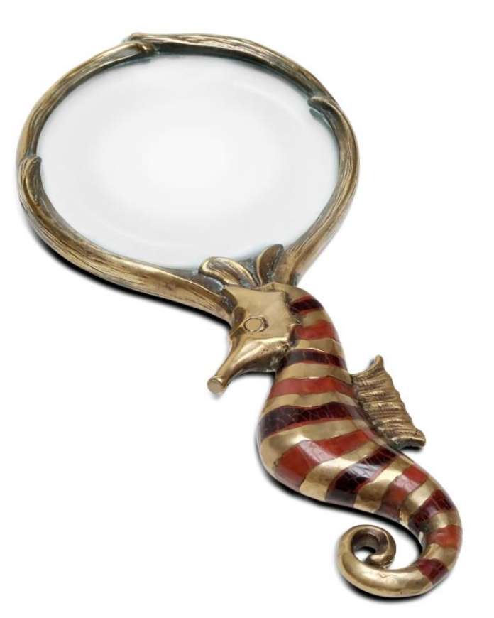 Picture of SEAHORSE MAGNIFYING GLASS (SH41-032516)   