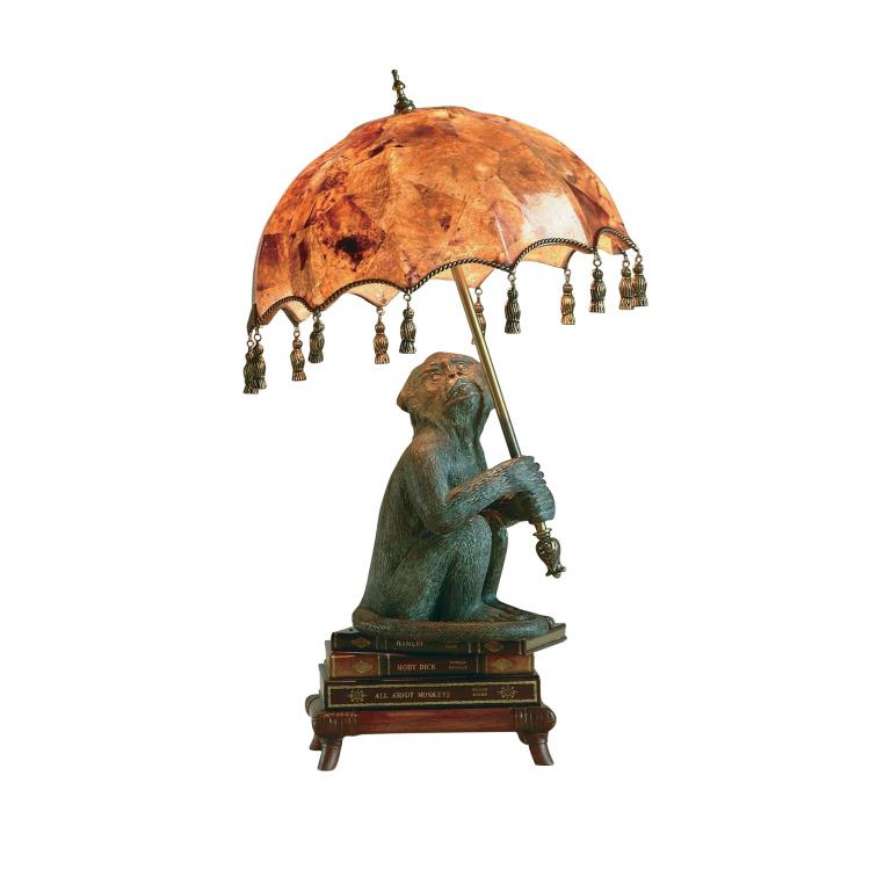 Picture of PARASOL MONKEY LAMP    