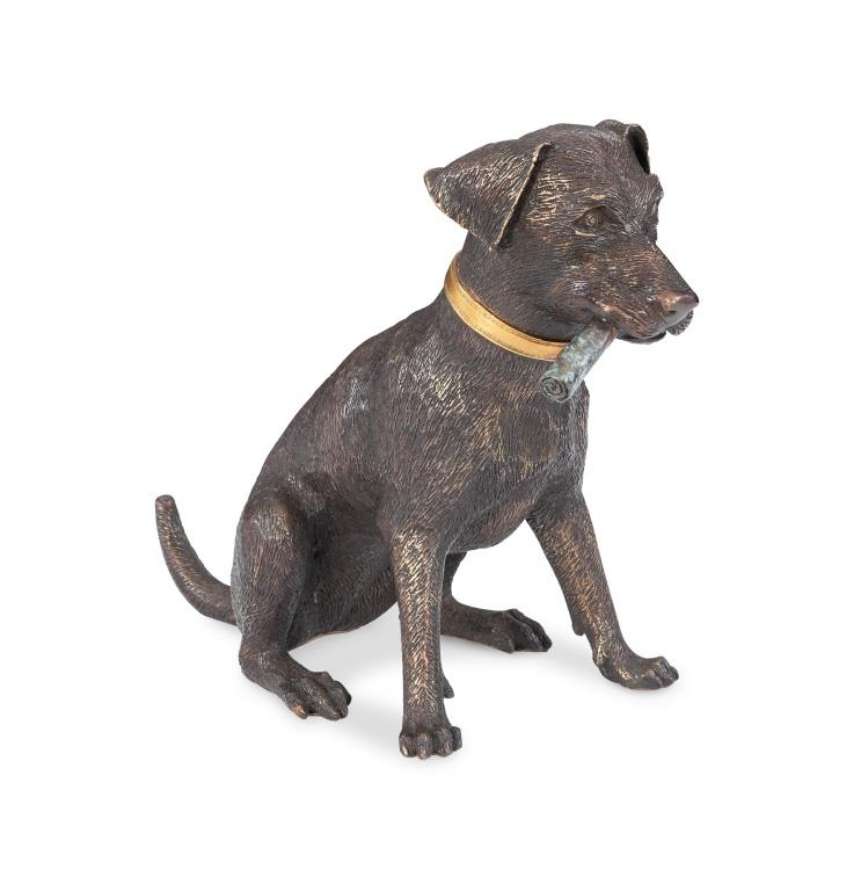 Picture of LABRADOR SMOKING A CIGAR   