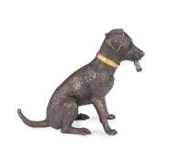 Picture of LABRADOR SMOKING A CIGAR   