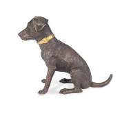 Picture of LABRADOR SMOKING A CIGAR   