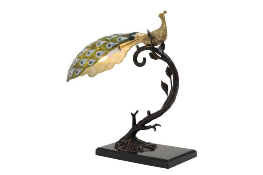 Picture of PEACOCK DESK LAMP    