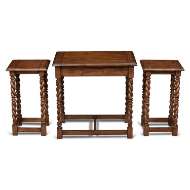 Picture of SERPENTINE NESTING TABLES (SH07-121304)   