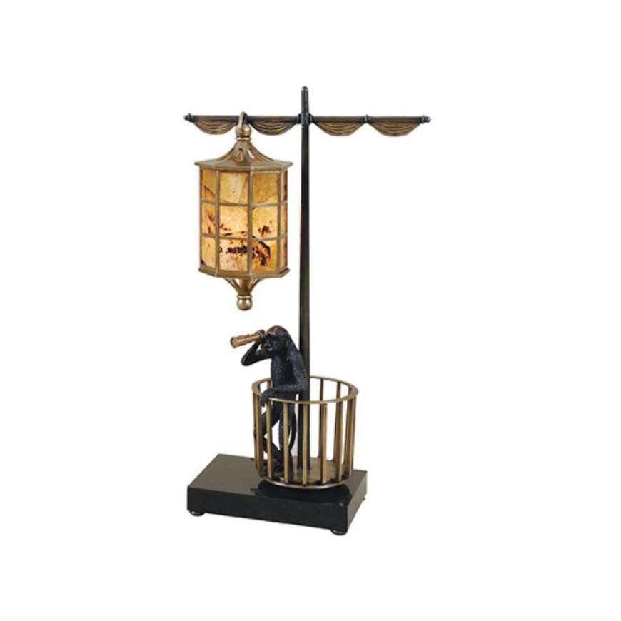 Picture of MONKEY LOOKOUT DECORATIVE LAMP   