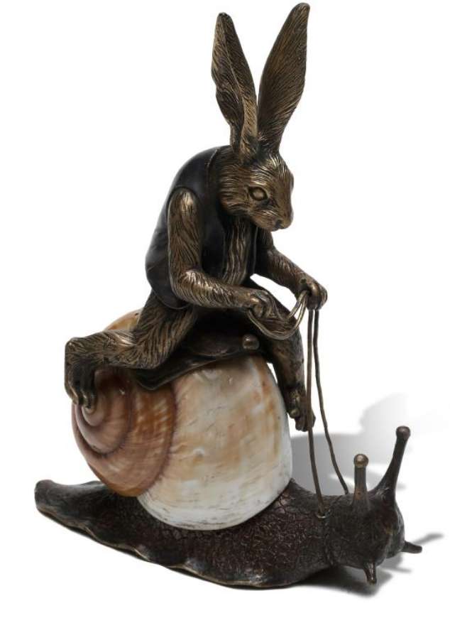 Picture of UNLIKELY COWBOY SCULPTURE (SH41-083016)   