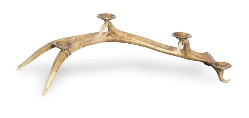 Picture of ANTLER CANDLEHOLDERS (PAIR)    