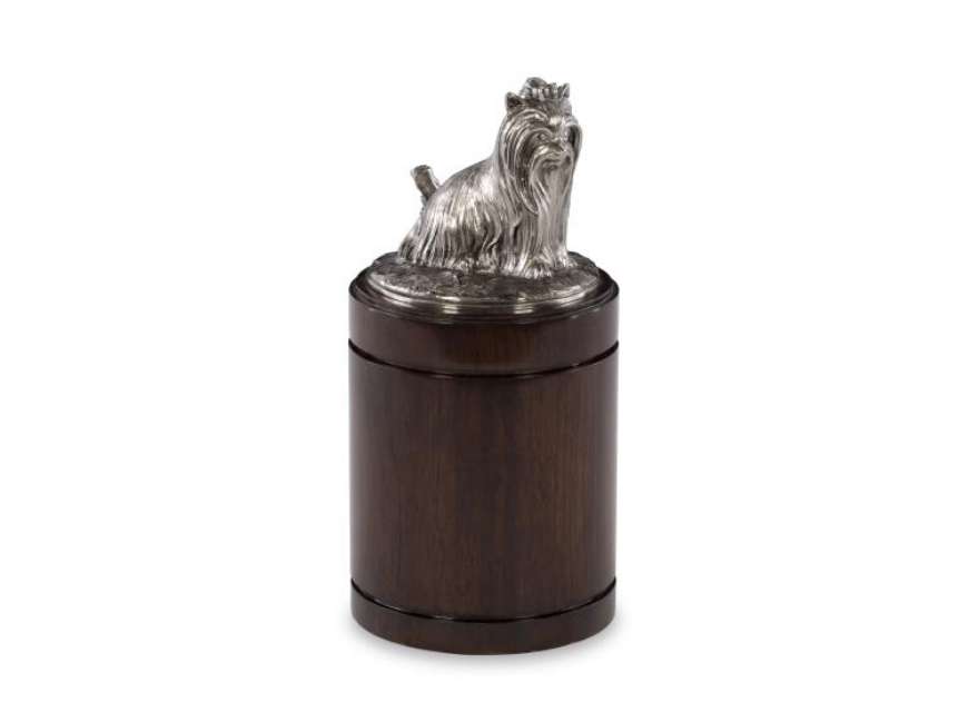 Picture of NICKEL YORKIE CANISTER    