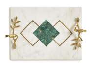 Picture of MALACHITE SPARROW TRAY    