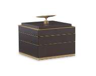 Picture of BROWN JEWELRY COMPARTMENT BOX   