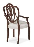 Picture of HEART ARM CHAIR PEARL   