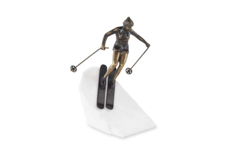Picture of SKIER SCULPTURE     