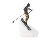 Picture of SKIER SCULPTURE     