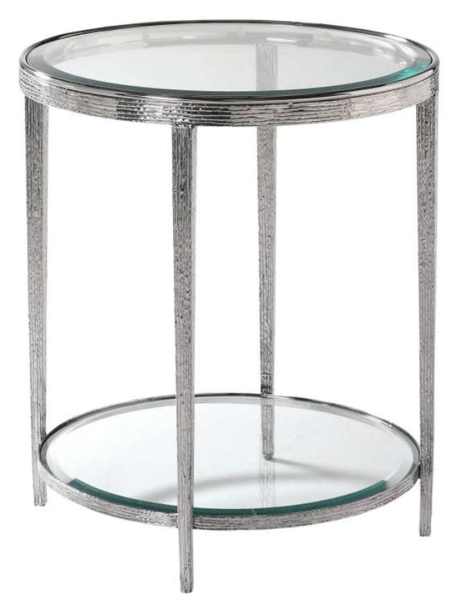 Picture of JINX NICKEL ROUND SIDE TABLE  