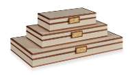 Picture of CREAM STACKING BOXES    