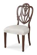 Picture of HEART SIDE CHAIR PEARL   