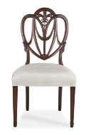 Picture of HEART SIDE CHAIR PEARL   