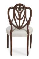 Picture of HEART SIDE CHAIR PEARL   