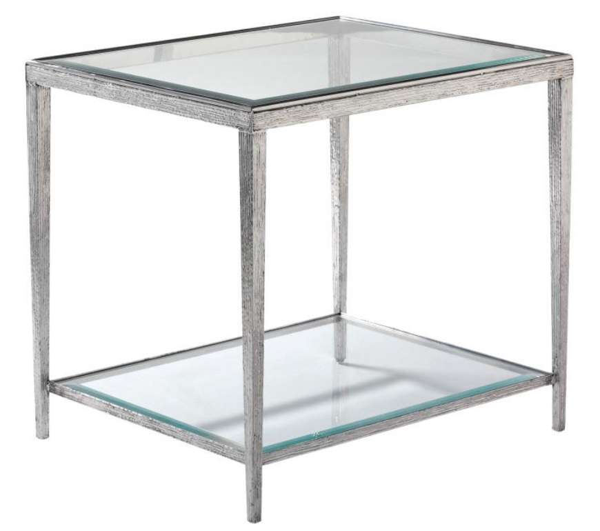 Picture of JINX NICKEL RECTANGULAR SIDE TABLE  