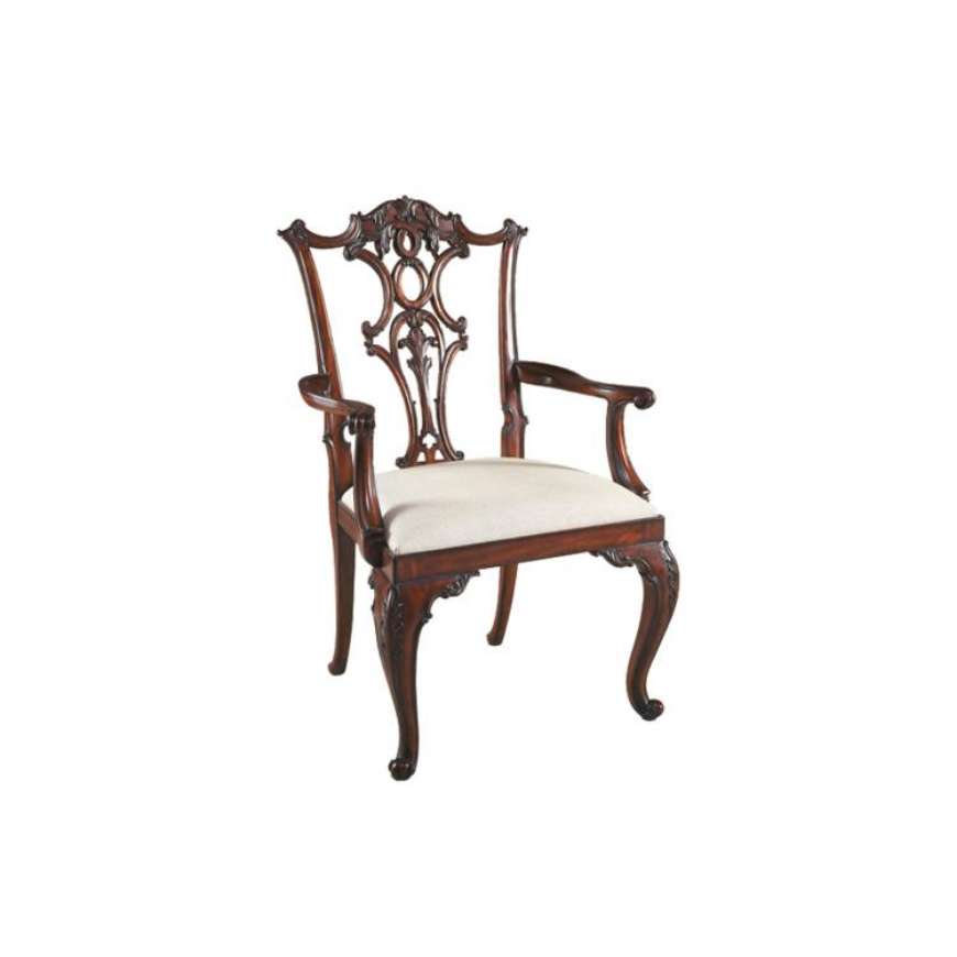 Picture of CABRIOLE ARM CHAIR    