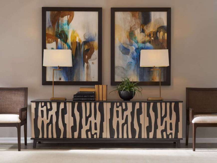 Picture of ZEBRANO CREDENZA