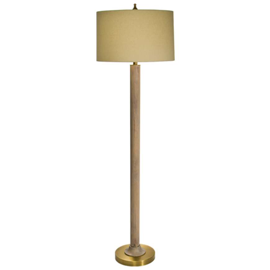 Picture of DORSET FLOOR LAMP ●WEATHERED GRAY