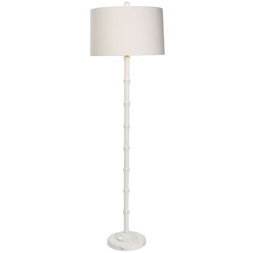 Picture of VECCHIO TALL FLOOR LAMP ●DISTRESSED WHITE