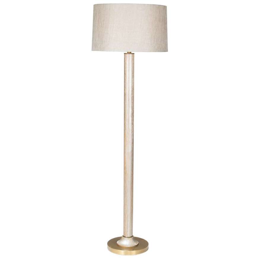 Picture of DORSET FLOOR LAMP ●SILVER BLANCHE