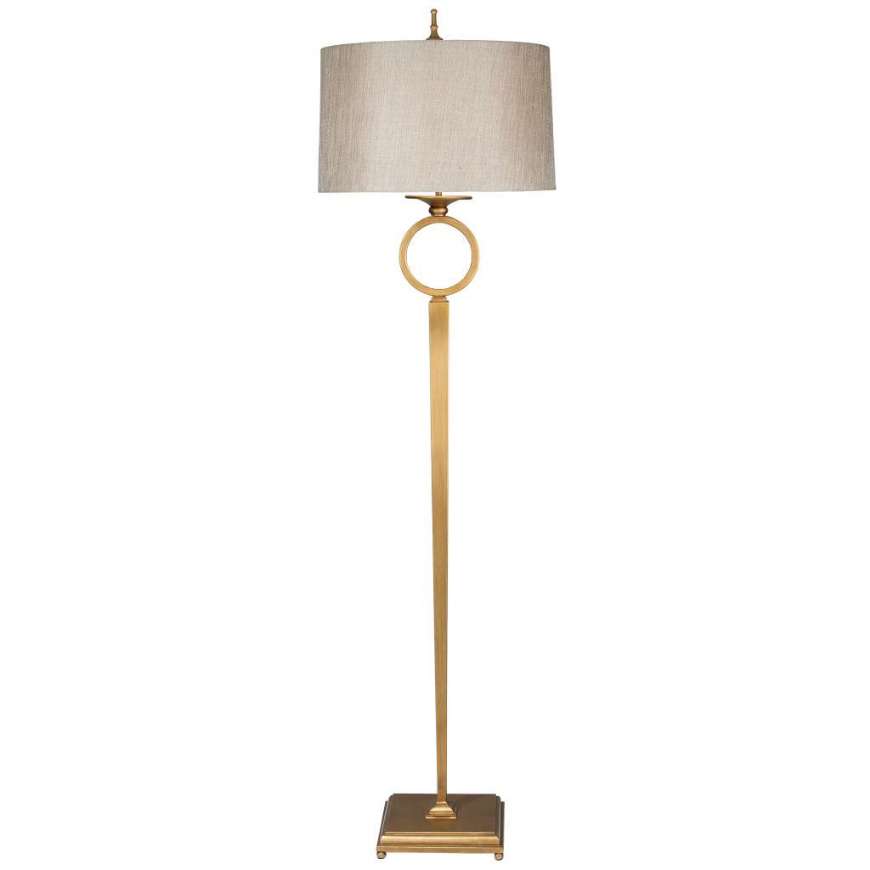 Picture of PEERING FLOOR LAMP ●GILDED IRON