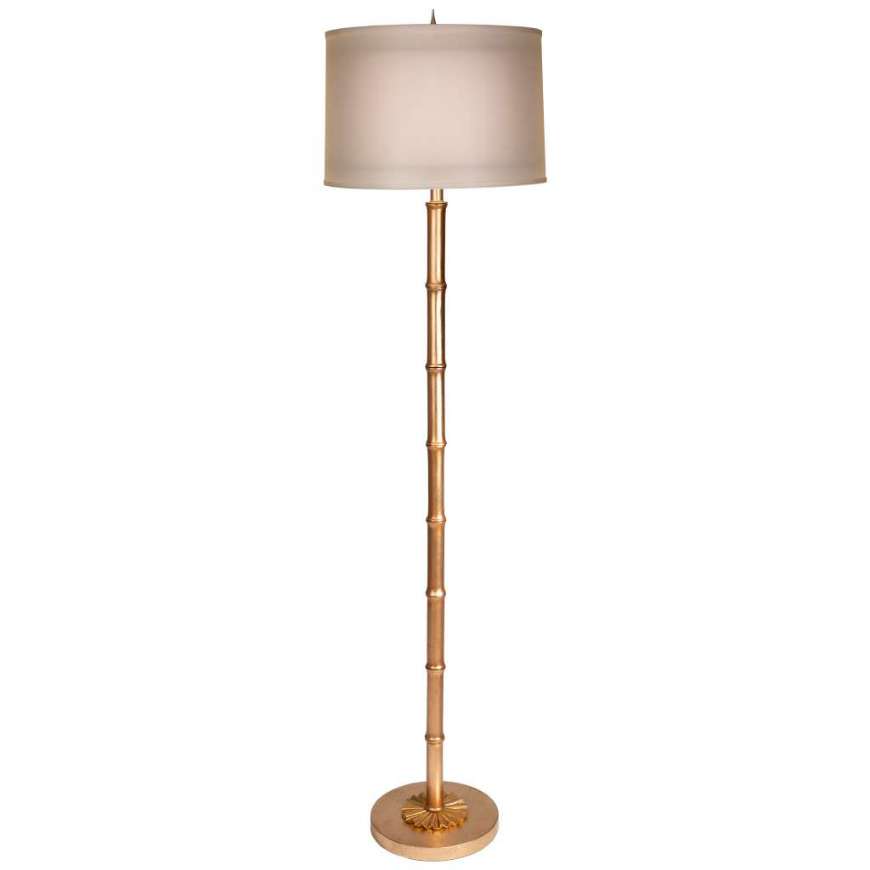 Picture of PAVILLION ●GOLD LEAF FLOOR LAMP