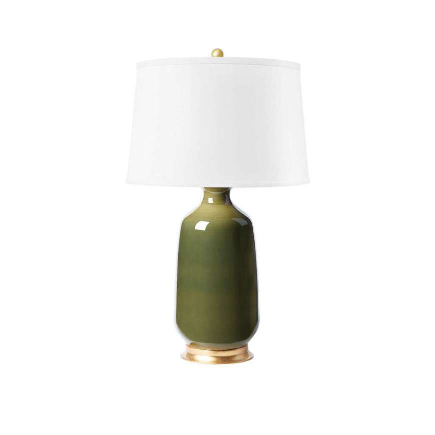 Picture of CAROLYN LAMP WITHOUT SHADE, OLIVE GREEN