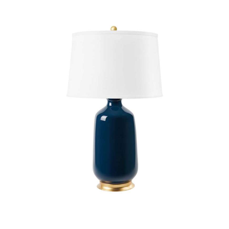 Picture of CAROLYN LAMP WITHOUT SHADE, NAVY BLUE