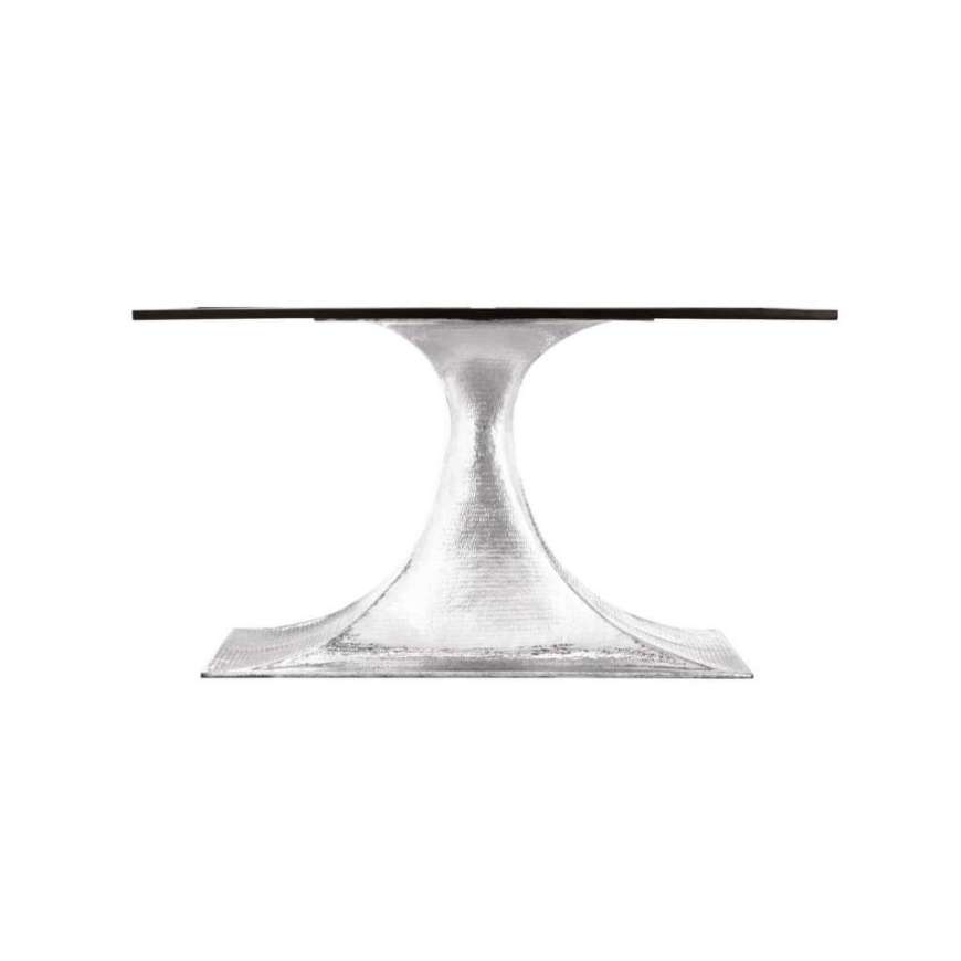 Picture of STOCKHOLM SMALL OVAL TABLE BASE, POLISHED NICKEL