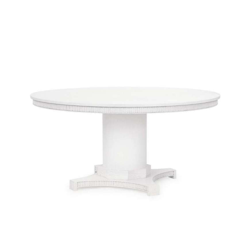 Picture of KINSLEY DINING TABLE, GLAZED WHISPER WHITE