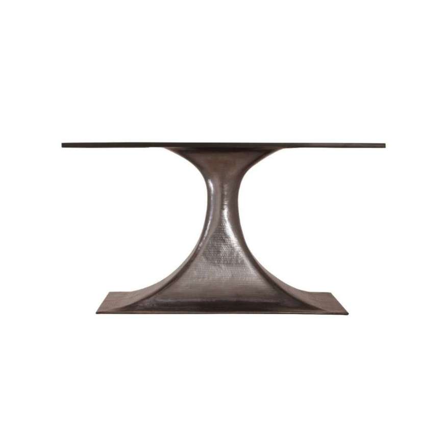 Picture of STOCKHOLM SMALL OVAL TABLE BASE, HERITAGE BRONZE