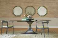 Picture of STOCKHOLM SMALL OVAL TABLE BASE, HERITAGE BRONZE