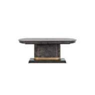 Picture of HARRIET DINING TABLE, ARABICA BURL
