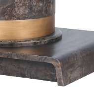 Picture of HARRIET DINING TABLE, ARABICA BURL